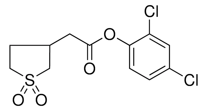 Sigma-Aldrich (1,1-DIOXO-TETRAHYDRO-THIOPHEN-3-YL)-ACETIC ACID 2,4-DICHLORO-PHENYL ESTER,AldrichCPR