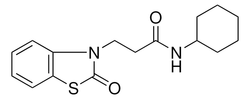 Sigma-Aldrich N-CYCLOHEXYL-3-(2-OXO-BENZOTHIAZOL-3-YL)-PROPIONAMIDE,AldrichCPR