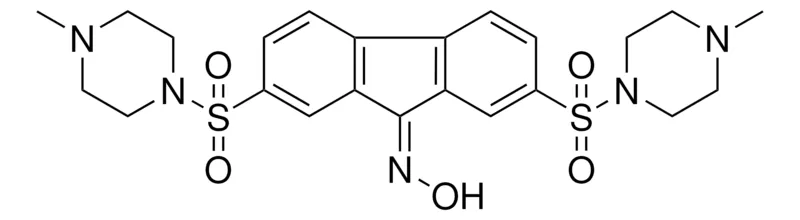 Sigma-Aldrich 2,7-BIS-(4-METHYL-PIPERAZINE-1-SULFONYL)-FLUOREN-9-ONE OXIME,AldrichCPR