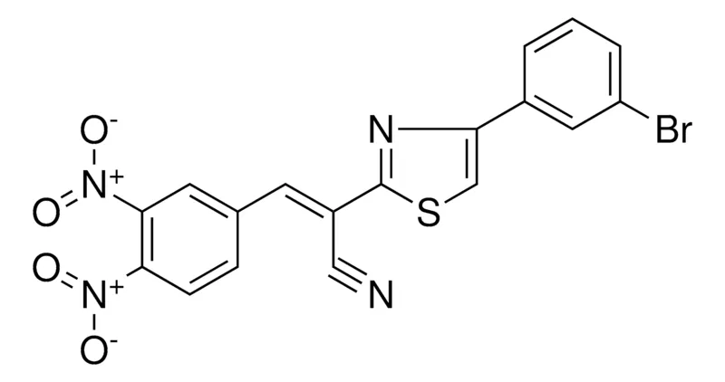Sigma-Aldrich 2-(4-(3-BROMO-PHENYL)-THIAZOL-2-YL)-3-(3,4-DINITRO-PHENYL)-ACRYLONITRILE,AldrichCPR