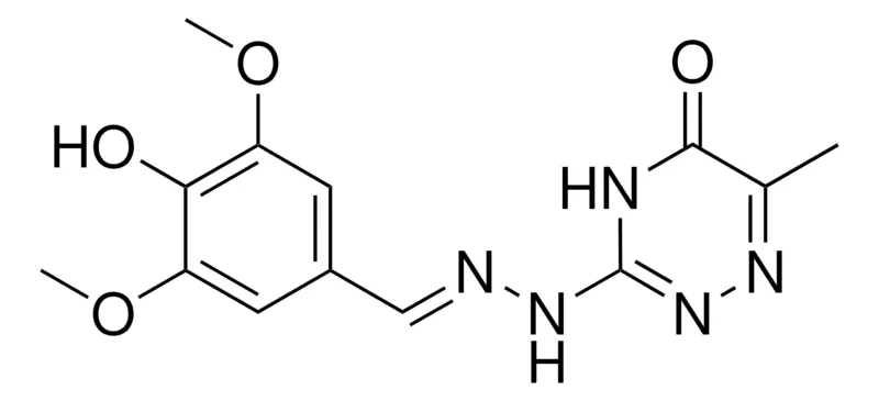 Sigma-Aldrich 3-(N'-(4-HO-3,5-DIMETHOXY-BENZYLIDENE)-HYDRAZINO)-6-ME-4H-(1,2,4)TRIAZIN-5-ONE,AldrichCPR