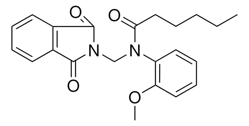 Sigma-Aldrich HEXANOIC ACID (1,3-DIOXO-1,3-2H-ISOINDOL-2-YLMETHYL)-(2-METHOXY-PHENYL)-AMIDE,AldrichCPR