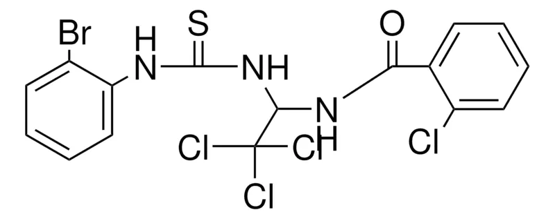 Sigma-Aldrich N-(1-(3-(2-BROMO-PHENYL)-THIOUREIDO)-2,2,2-TRICHLORO-ETHYL)-2-CHLORO-BENZAMIDE,AldrichCPR
