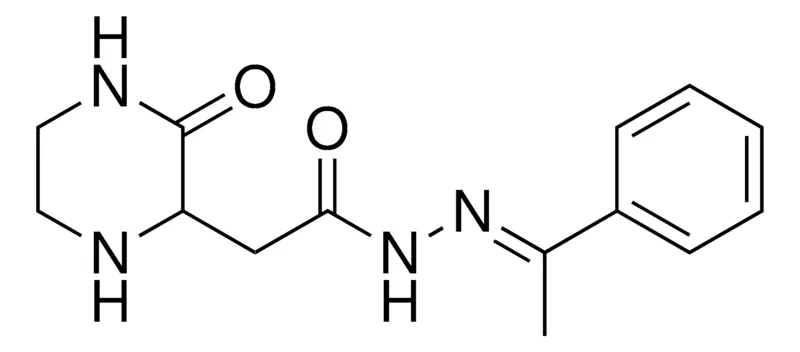 Sigma-Aldrich 2-(3-OXO-PIPERAZIN-2-YL)-ACETIC ACID (1-PHENYL-ETHYLIDENE)-HYDRAZIDE,AldrichCPR