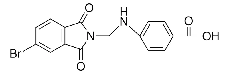 Sigma-Aldrich 4-((5-BROMO-1,3-DIOXO-1,3-DIHYDRO-ISOINDOL-2-YLMETHYL)-AMINO)-BENZOIC ACID,AldrichCPR