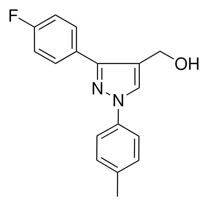 Sigma-Aldrich (3-(4-FLUOROPHENYL)-1-(4-METHYLPHENYL)-1H-PYRAZOL-4-YL)METHANOL,AldrichCPR