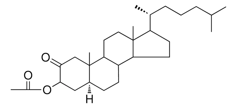 Sigma-Aldrich 2-OXO-5-ALPHA-CHOLESTAN-3-BETA-YL ACETATE,AldrichCPR