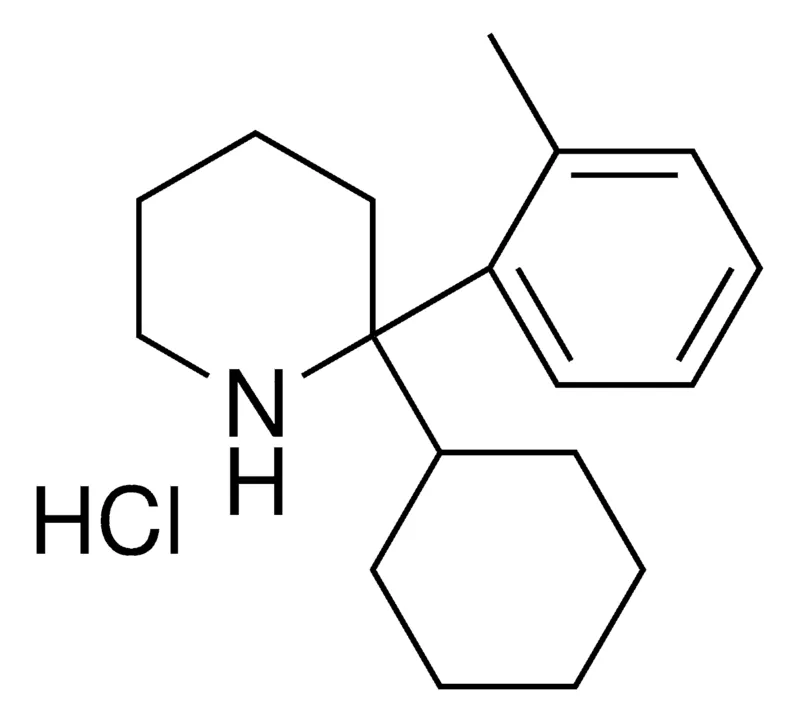 Sigma-Aldrich 2-CYCLOHEXYL-2-(2-METHYLPHENYL)PIPERIDINE HYDROCHLORIDE,AldrichCPR