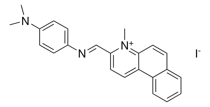 Sigma-Aldrich 2-(4-DIMETHYLAMINOPHENYLIMINOMETHYL)-1-METHYLBENZO(F)QUINOLINIUM IODIDE,AldrichCPR