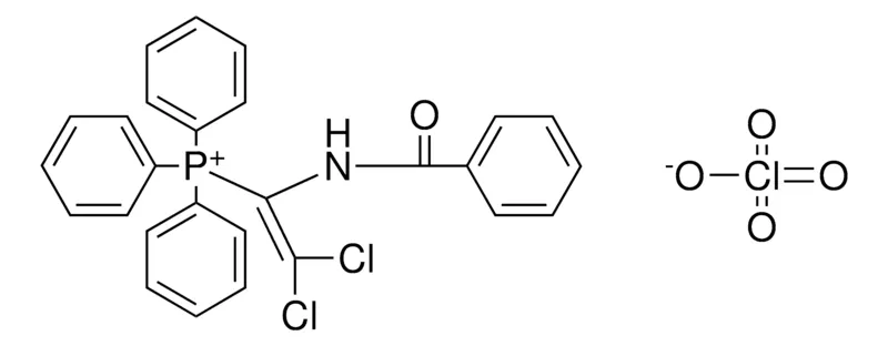 Sigma-Aldrich (1-BENZOYLAMINO-2,2-DICHLORO-VINYL)-TRIPHENYL-PHOSPHONIUM, PERCHLORATE,AldrichCPR