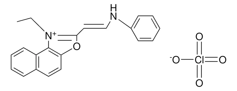 Sigma-Aldrich 2-(2-ANILINOVINYL)-3-ETHYLNAPHTH(1,2-D)OXAZOLIUM PERCHLORATE,AldrichCPR