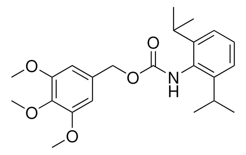 Sigma-Aldrich 3,4,5-TRIMETHOXYBENZYL N-(2,6-DIISOPROPYLPHENYL)CARBAMATE,AldrichCPR