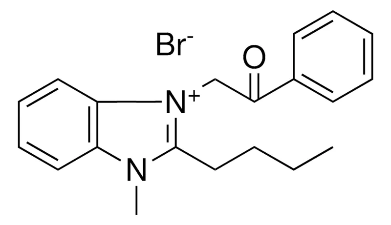 Sigma-Aldrich 2-BUTYL-3-METHYL-1-(2-OXO-2-PHENYL-ETHYL)-3H-BENZOIMIDAZOL-1-IUM, BROMIDE,AldrichCPR