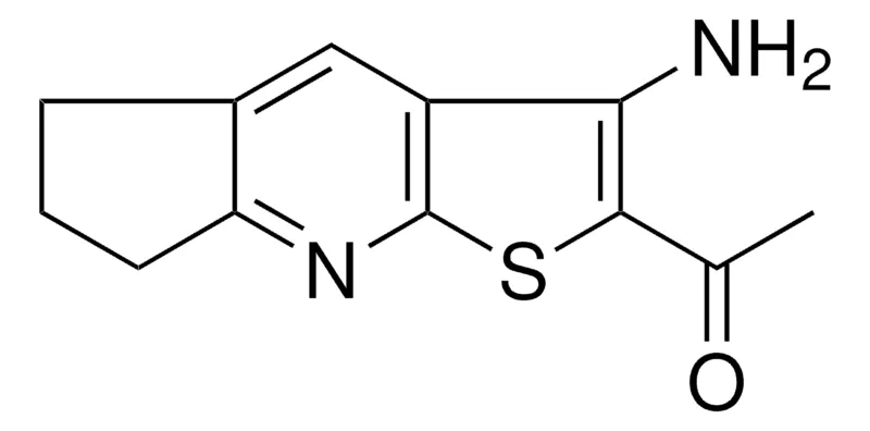 Sigma-Aldrich 1-(3-AMINO-6,7-DIHYDRO-5H-CYCLOPENTA(B)THIENO(3,2-E)PYRIDIN-2-YL)ETHANONE,AldrichCPR