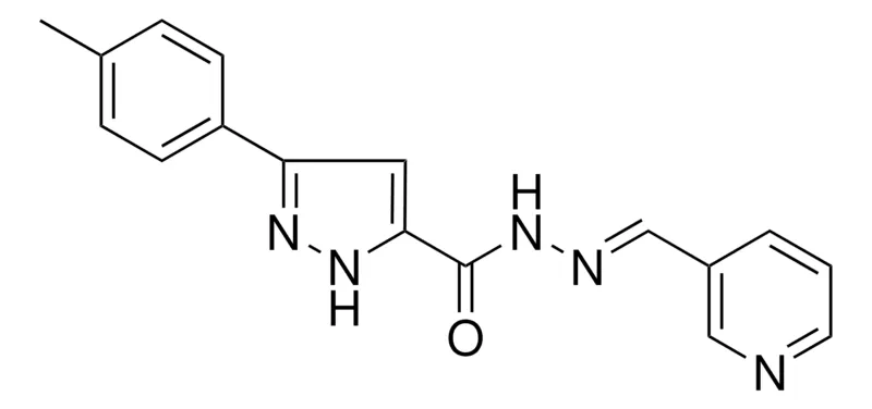Sigma-Aldrich 5-P-TOLYL-2H-PYRAZOLE-3-CARBOXYLIC ACID PYRIDIN-3-YLMETHYLENE-HYDRAZIDE，AldrichCPR