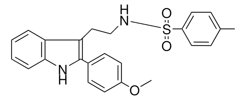 Sigma-Aldrich N-(2-(2-(4-METHOXYPHENYL)INDOL-3-YL)ETHYL)-P-TOLUENESULFONAMIDE,AldrichCPR