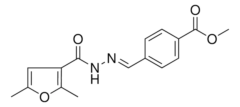Sigma-Aldrich 4-((2,5-DIMETHYL-FURAN-3-CARBONYL)-HYDRAZONOMETHYL)-BENZOIC ACID METHYL ESTER,AldrichCPR