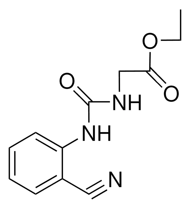 Sigma-Aldrich ETHYL 2-(2-CYANOPHENYLUREIDO)ACETATE,AldrichCPR