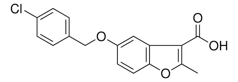 Sigma-Aldrich 5-(4-CHLORO-BENZYLOXY)-2-METHYL-BENZOFURAN-3-CARBOXYLIC ACID,AldrichCPR