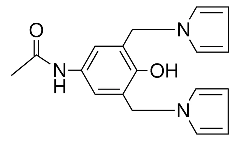 Sigma-Aldrich N-(4-HYDROXY-3,5-BIS-PYRROL-1-YLMETHYL-PHENYL)-ACETAMIDE,AldrichCPR