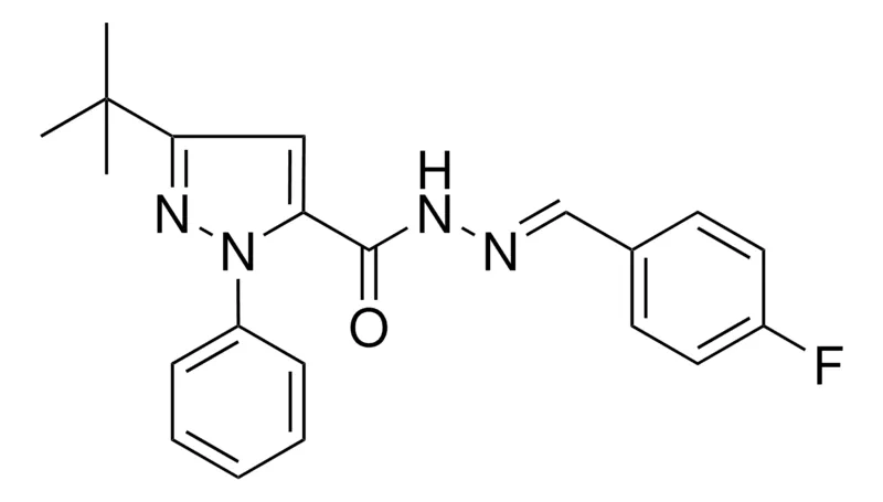 Sigma-Aldrich 5-TERT-BUTYL-2-PH-2H-PYRAZOLE-3-CARBOXYLIC ACID (4-FLUORO-BENZYLIDENE)-HYDRAZIDE，AldrichCPR