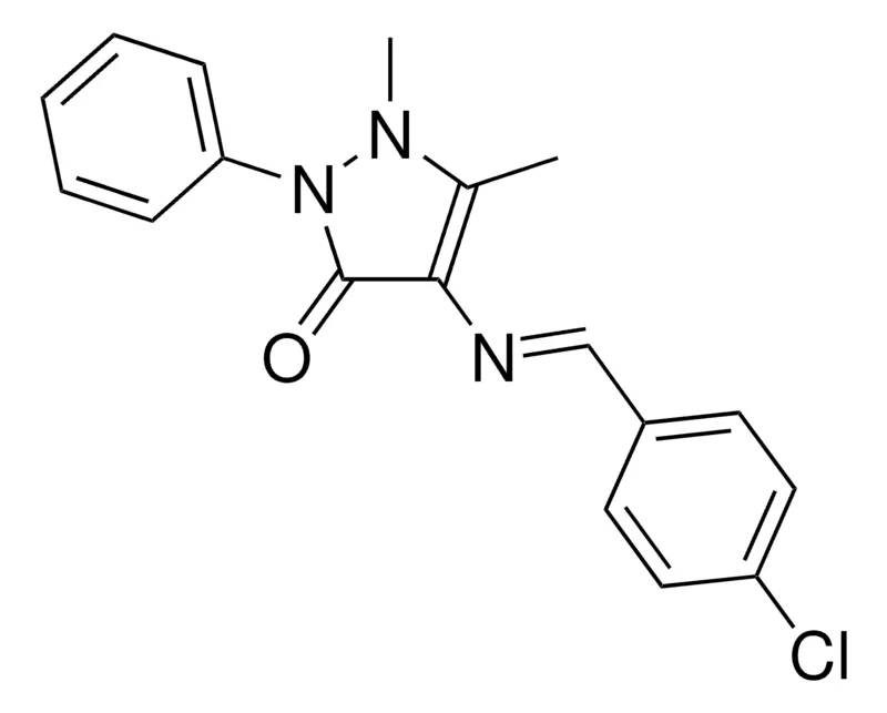 Sigma-Aldrich 4-(4-CHLOROBENZYLIDENEAMINO)ANTIPYRINE,AldrichCPR