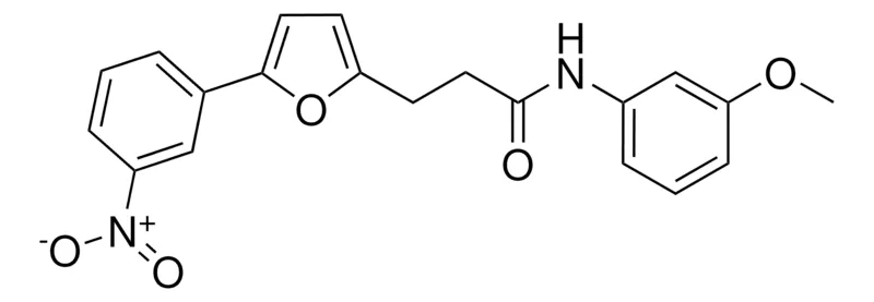Sigma-Aldrich N-(3-METHOXYPHENYL)-3-(5-(3-NITROPHENYL)-2-FURYL)PROPANAMIDE,AldrichCPR