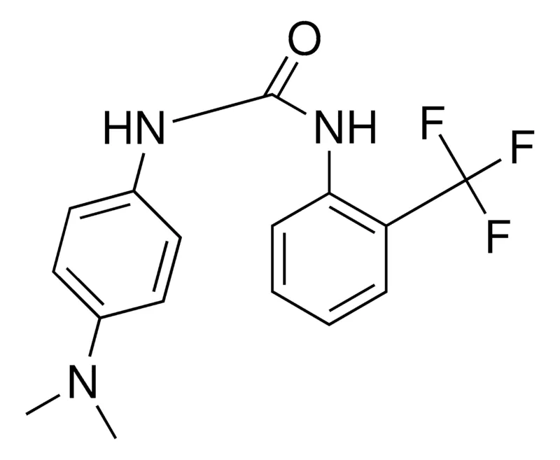 Sigma-Aldrich 1-(4-(DIMETHYLAMINO)PHENYL)-3-(2-(TRIFLUOROMETHYL)PHENYL)UREA,AldrichCPR