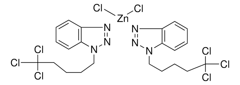Sigma-Aldrich 1-(5,5,5-TRICHLOROPENTYL)-1H-1,2,3-BENZOTRIAZOLE COMPOUND WITH DICHLOROZINC,AldrichCPR
