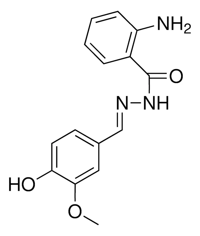 Sigma-Aldrich ANTHRANILIC (4-HYDROXY-3-METHOXYBENZYLIDENE)HYDRAZIDE，AldrichCPR