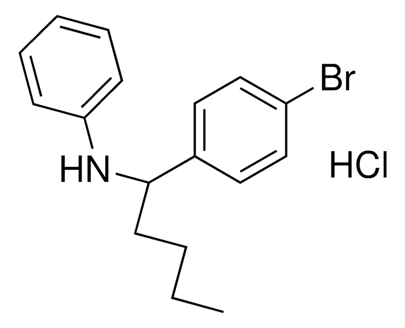 Sigma-Aldrich N-(1-(4-BROMOPHENYL)PENTYL)ANILINE HYDROCHLORIDE,AldrichCPR