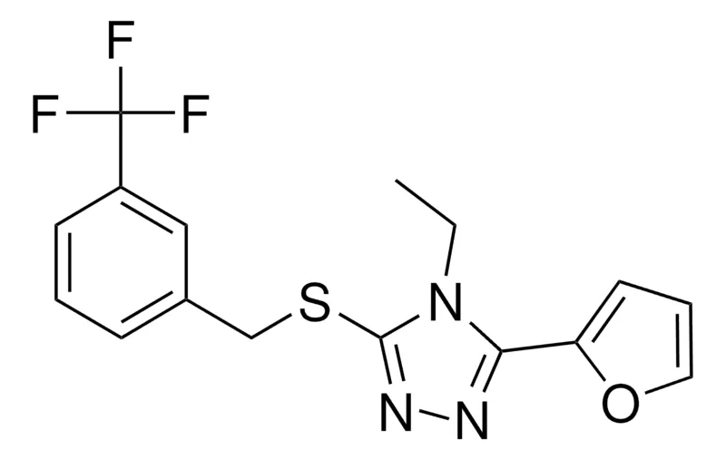 Sigma-Aldrich 4-ETHYL-3-(2-FURYL)-5-((3-(TRIFLUOROMETHYL)BENZYL)THIO)-4H-1,2,4-TRIAZOLE，AldrichCPR