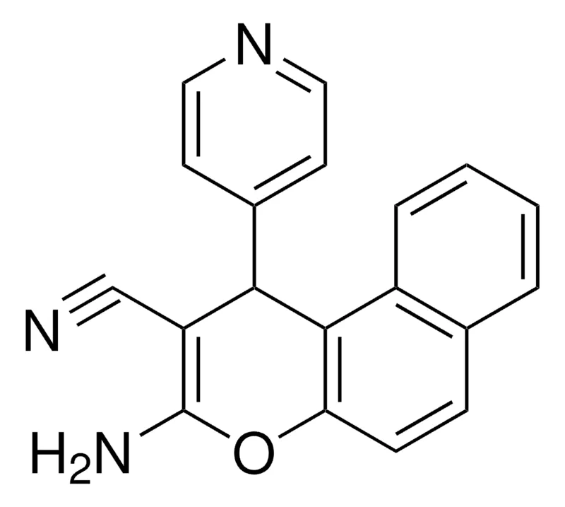 Sigma-Aldrich 3-AMINO-1-PYRIDIN-4-YL-1H-BENZO(F)CHROMENE-2-CARBONITRILE,AldrichCPR