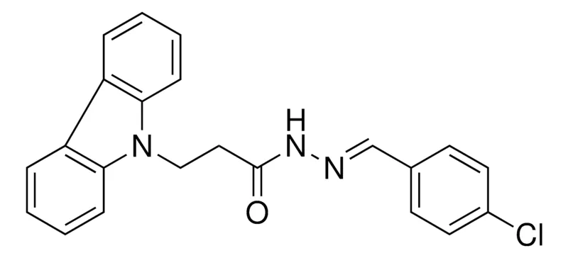 Sigma-Aldrich 3-CARBAZOL-9-YL-PROPIONIC ACID (4-CHLORO-BENZYLIDENE)-HYDRAZIDE,AldrichCPR