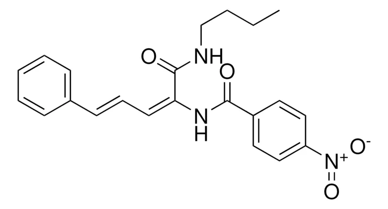 Sigma-Aldrich N-(1-BUTYLCARBAMOYL-4-PHENYL-BUTA-1,3-DIENYL)-4-NITRO-BENZAMIDE,AldrichCPR
