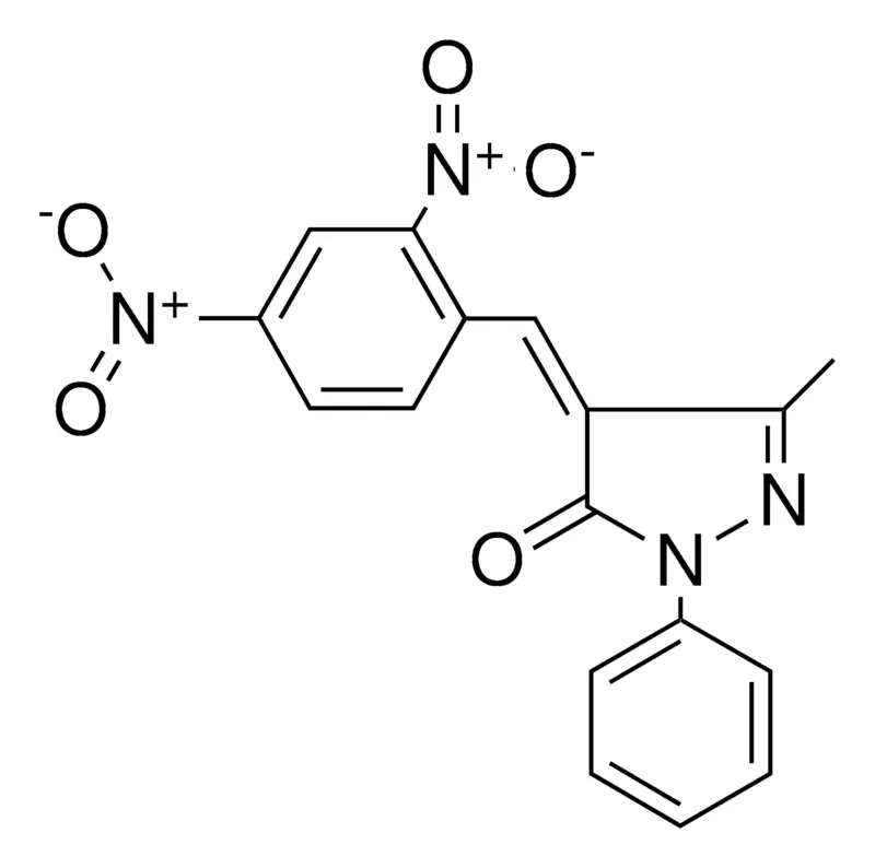Sigma-Aldrich 4-(2,4-DINITRO-BENZYLIDENE)-5-METHYL-2-PHENYL-2,4-DIHYDRO-PYRAZOL-3-ONE,AldrichCPR