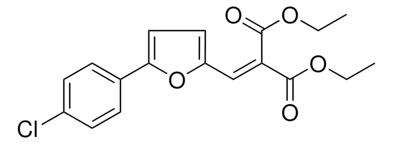 Sigma-Aldrich 2-(5-(4-CHLORO-PHENYL)-FURAN-2-YLMETHYLENE)-MALONIC ACID DIETHYL ESTER,AldrichCPR