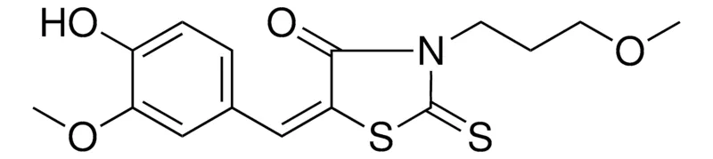 Sigma-Aldrich 5-(4-HYDROXY-3-METHOXYBENZYLIDENE)-3-(3-METHOXYPROPYL)RHODANINE,AldrichCPR