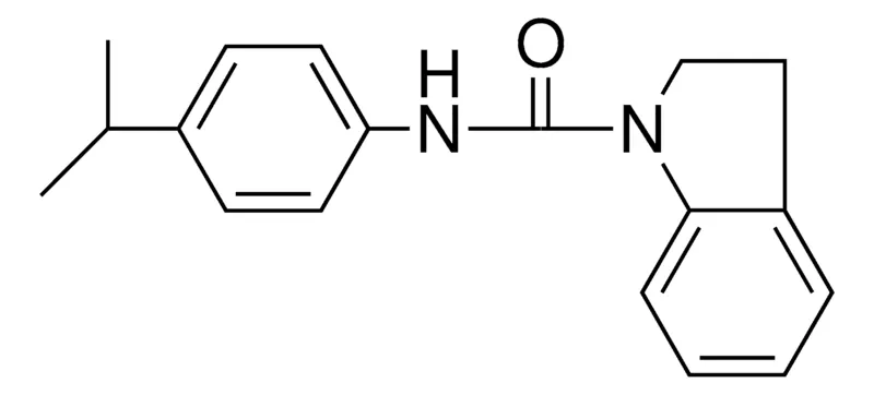 Sigma-Aldrich 2,3-DIHYDRO-INDOLE-1-CARBOXYLIC ACID (4-ISOPROPYL-PHENYL)-AMIDE,AldrichCPR