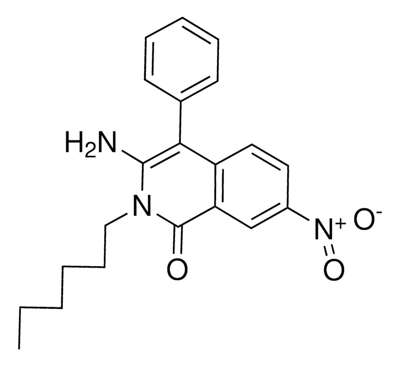 Sigma-Aldrich 3-AMINO-2-HEXYL-7-NITRO-4-PHENYL-1(2H)-ISOQUINOLINONE,AldrichCPR