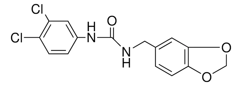 Sigma-Aldrich 1-BENZO(1,3)DIOXOL-5-YLMETHYL-3-(3,4-DICHLORO-PHENYL)-UREA,AldrichCPR