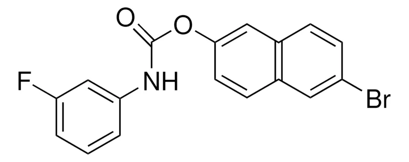 Sigma-Aldrich 6-BROMO-2-NAPHTHYL N-(3-FLUOROPHENYL)CARBAMATE,AldrichCPR