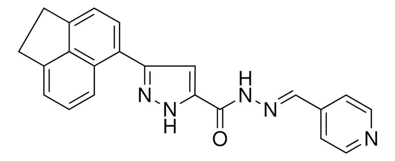 Sigma-Aldrich 5-ACENAPHTHEN-5-YL-2H-PYRAZOLE-3-CARBOXYLIC ACID PYRIDIN-4-YLMETHYLENE-HYDRAZIDE，AldrichCPR