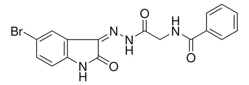Sigma-Aldrich N-(5-BROMO-2-OXO-1,2-DIHYDRO-INDOL-3-YLIDENE-HYDRAZINOCARBONYLMETHYL)-BENZAMIDE,AldrichCPR