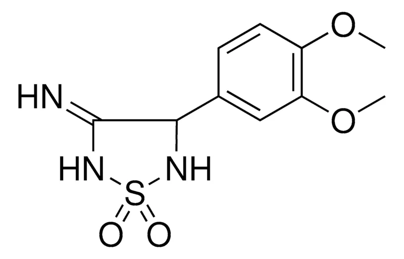 Sigma-Aldrich 4-(3,4-DIMETHOXYPHENYL)-1,2,5-THIADIAZOLIDIN-3-IMINE 1,1-DIOXIDE,AldrichCPR