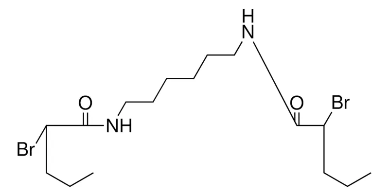 Sigma-Aldrich 2-BROMO-PENTANOIC ACID (6-(2-BROMO-PENTANOYLAMINO)-HEXYL)-AMIDE,AldrichCPR