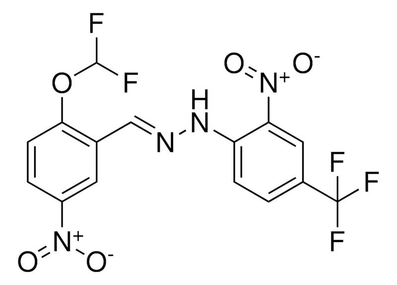 Sigma-Aldrich 2-(DIFLUOROMETHOXY)-5-NITROBENZALDEHYDE [2-NITRO-4-(TRIFLUOROMETHYL)PHENYL]HYDRAZONE，AldrichCPR