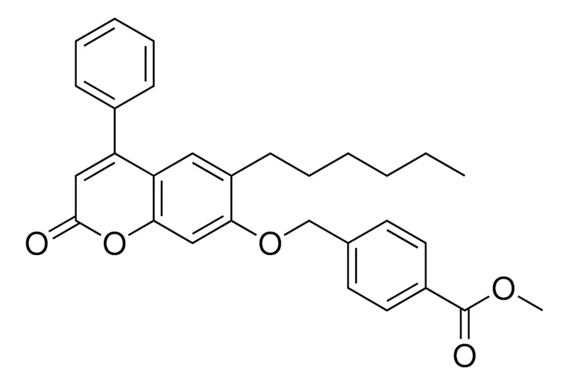 Sigma-Aldrich 4-(6-HEXYL-2-OXO-4-PHENYL-2H-CHROMEN-7-YLOXYMETHYL)-BENZOIC ACID METHYL ESTER,AldrichCPR