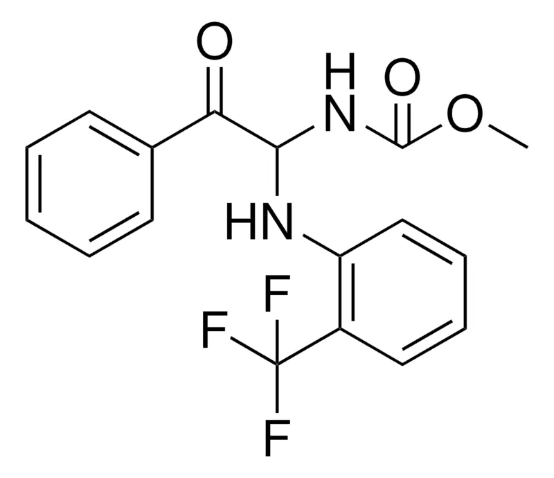 Sigma-Aldrich (2-OXO-2-PH-1-(2-TRIFLUOROMETHYL-PHENYLAMINO)-ETHYL)-CARBAMIC ACID METHYL ESTER，AldrichCPR