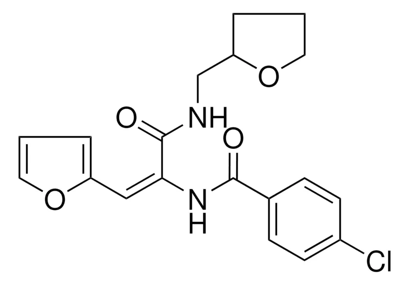 Sigma-Aldrich 4-CL-N-(2-FURAN-2-YL-1-((4H-FURAN-2-YLMETHYL)-CARBAMOYL)-VINYL)-BENZAMIDE,AldrichCPR